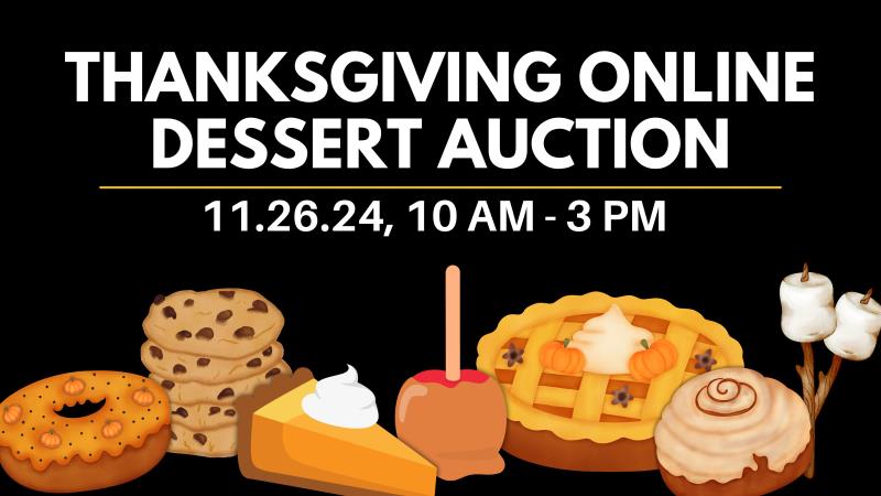 Thanksgiving Online Dessert Auction