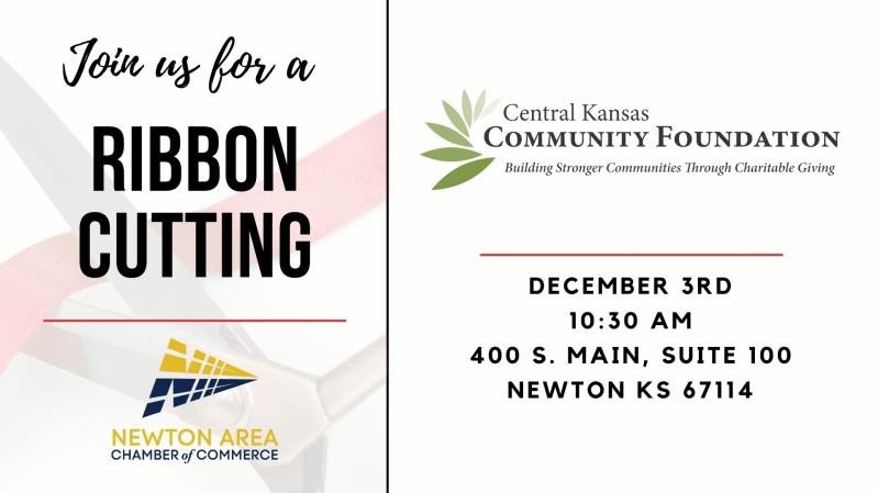 Ribbon Cutting - Central Kansas Community Foundation