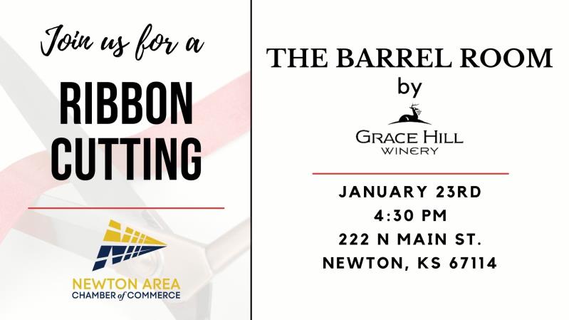 Ribbon Cutting - The Barrel Room by Grace Hill Winery