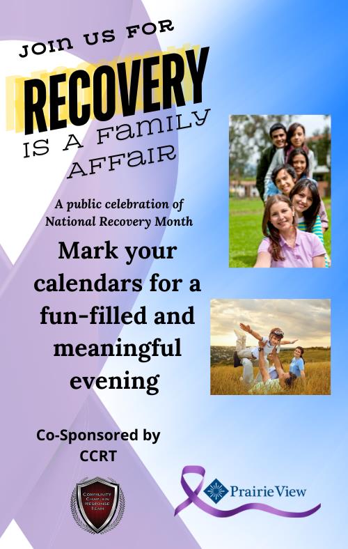 Recovery is a Family Affair!